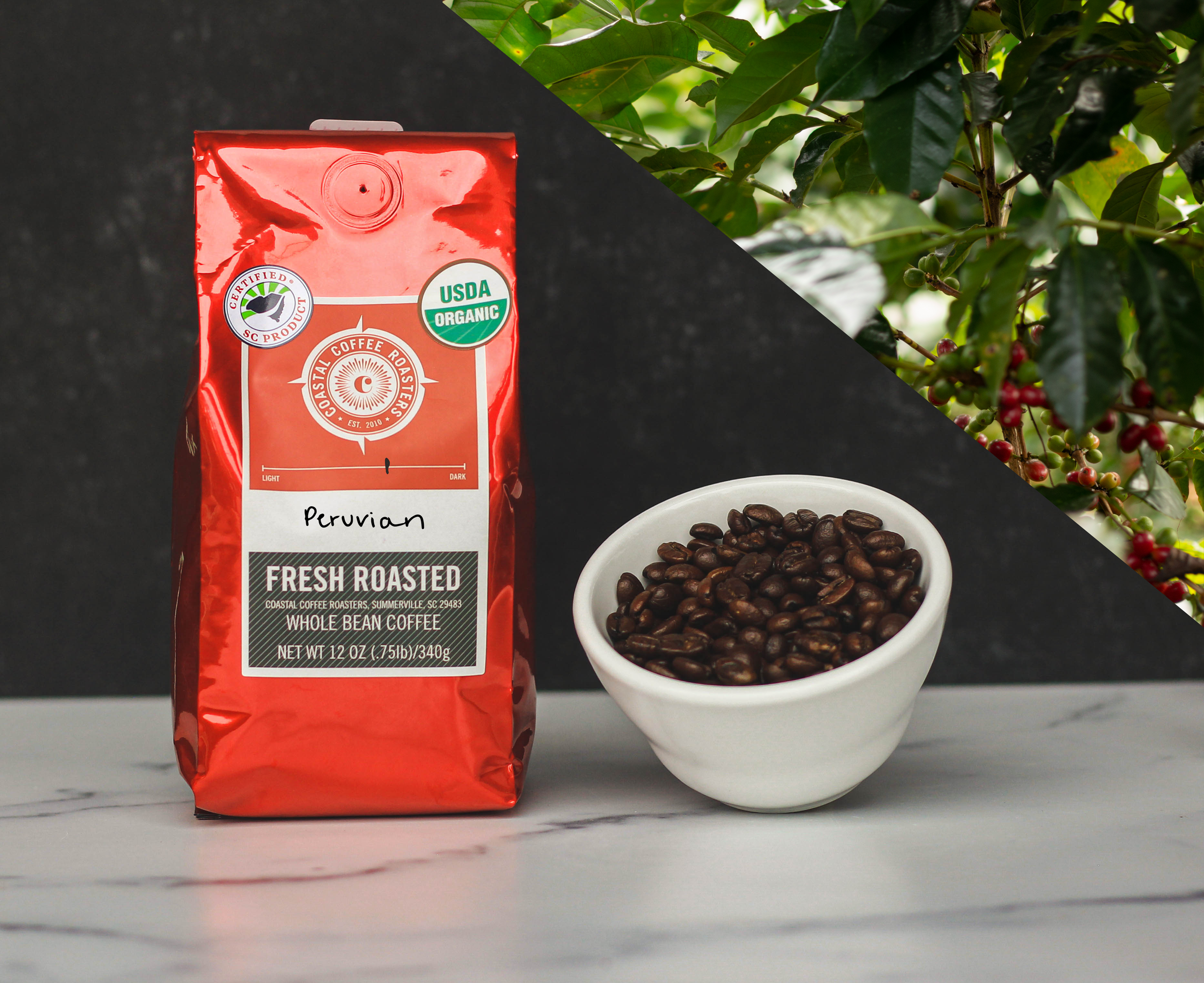 Woodstock Blend (Medium-Dark Roast) (Rainforest Alliance